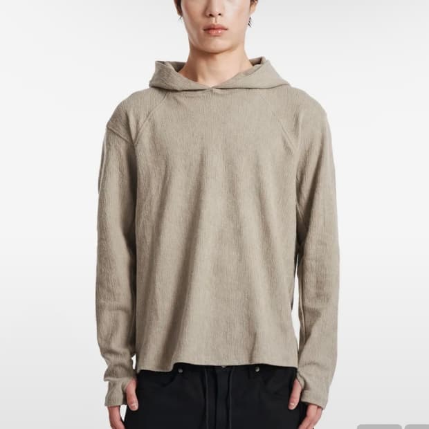 (S) 기철 니트 후드티