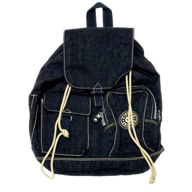 kipling 블랙 복조리 백팩