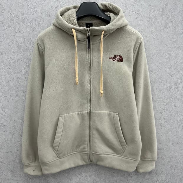 95 노스페이스 남자 안감 털 후리스 후드자켓