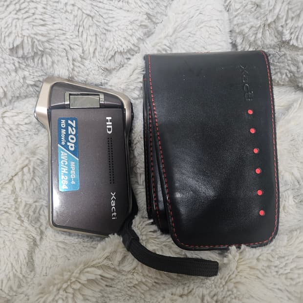 산요작티 vpc-hd700 레트로 캠코더 디지털카메라