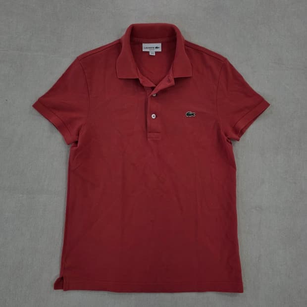 [XS] 라코스테 크록패치 카라 반팔티 0219J