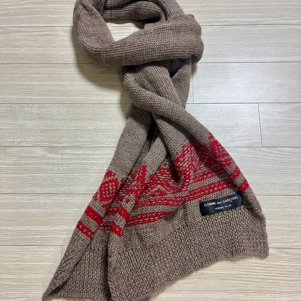 꼼데가르송 옴므 플러스 머플러