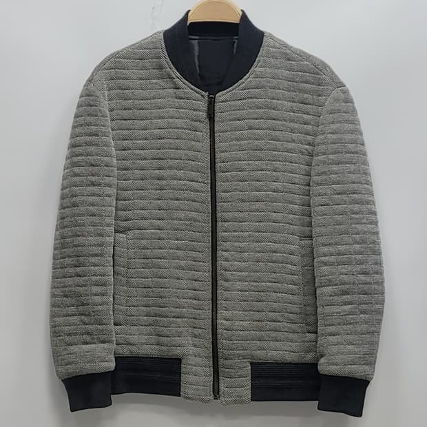 SYSTEM 한섬 시스템옴므 헤링본 블루종 점퍼 / 남 100
