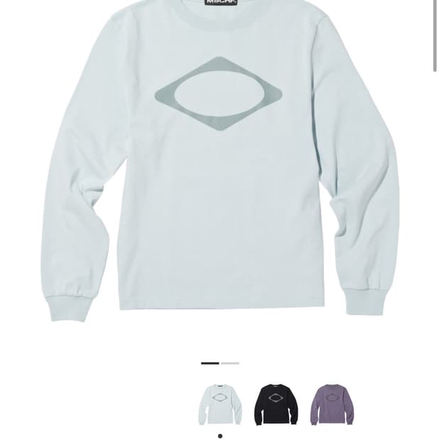 미스치프 롬버스 롱슬리브 스카이블루