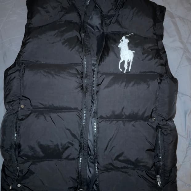 폴로 랄프로렌 빅포니 패딩조끼 XS