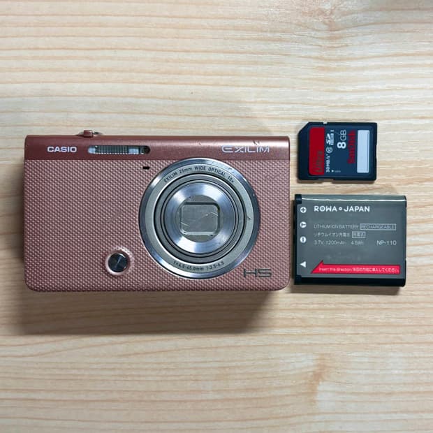 작례O Casio exilim zr50/카시오 엑슬림 zr50 핑크