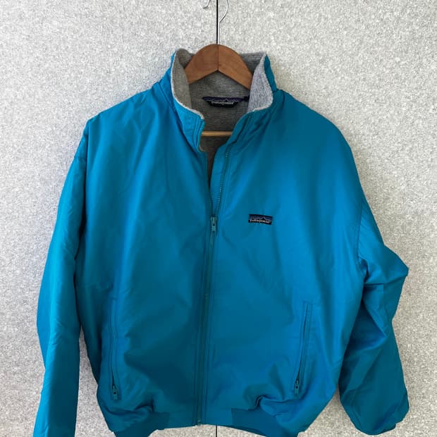 빈티지 파타고니아 90s 쉘드 신칠라 봄버 자켓 틸 그레이 L