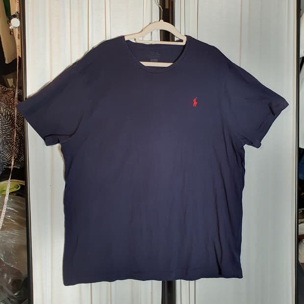 폴로 랄프로렌 네이비 반팔티 XL.  2508814