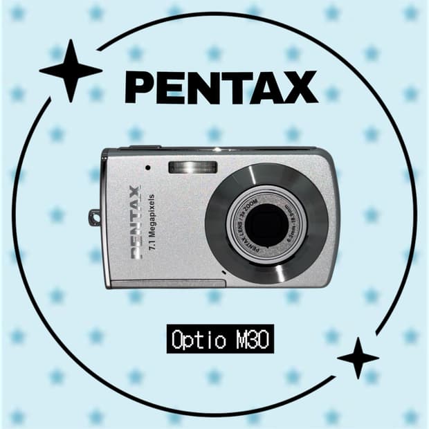 (한국어지원✨) Pentax 펜탁스 옵티오 M30 디카 디지털카메라