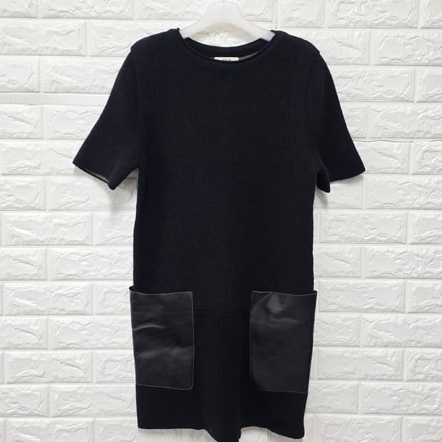 택포// 한섬 시스템 검정색 원피스 (Free)