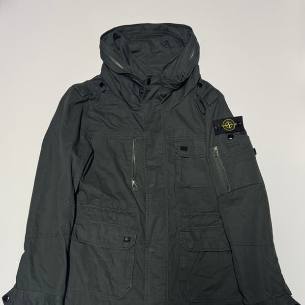 스톤아일랜드 커스텀 리메이크 와팬 후드 자켓 L