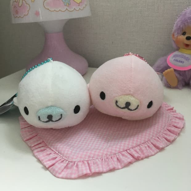 마메고마 언제나함께 키링(새상품) Set