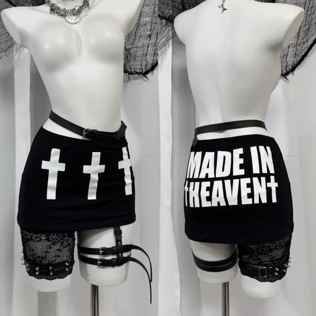 Made in Heaven printing skirt