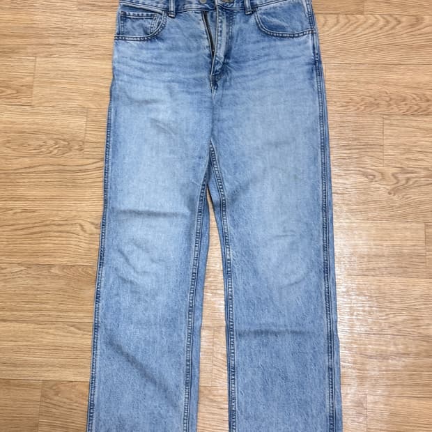 유니클로 U 레귤러 핏 진 321-447262 데님 청바지