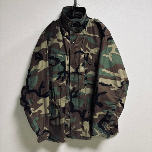 U.S. Army M-65 Field Jacket Woodland Cam
