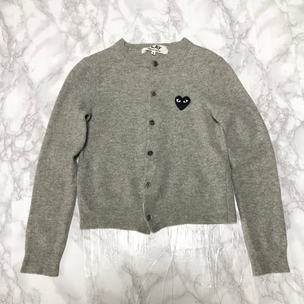 꼼데가르송 가디건 정품 여성용