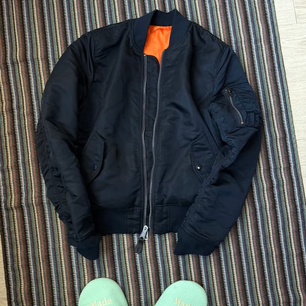 알파인더스트리 ma-1 자켓