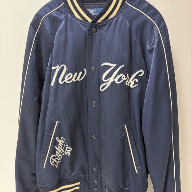 폴로 mlb 뉴욕 양키스 바시티 자켓 초판