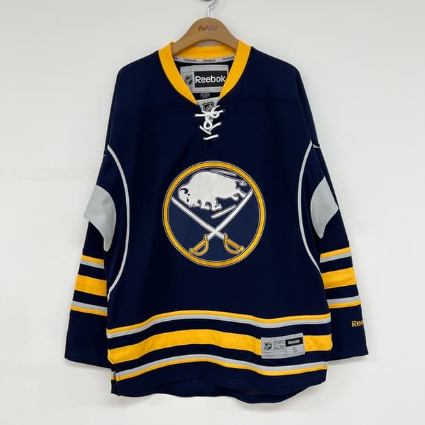 NHL 리복 버팔로세이버스 프리미어 홈 아이스하키유니폼 S(해외)
