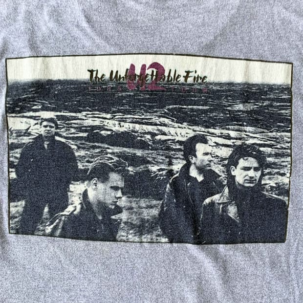 [Made in U.S.A] 빈티지 85s U2 투어 티셔츠