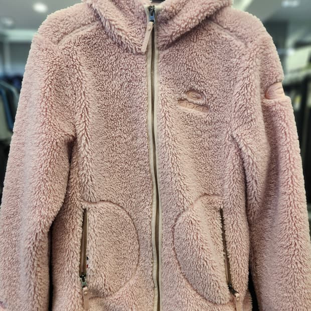 아이더 고어텍스 보아 플리스 후드 집업 핑크 여성용 상태좋음