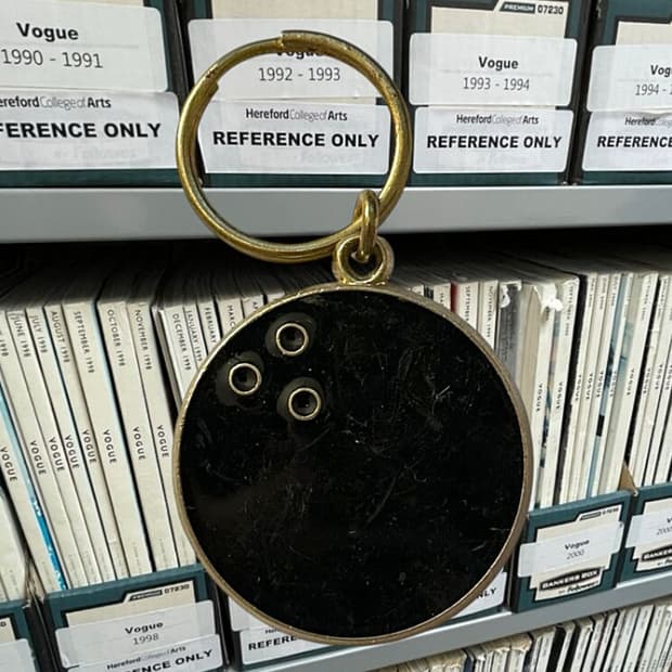 Vintage 90s Keyring
