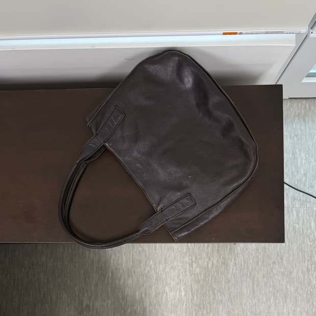 Margaret Howell leather shoulder bag