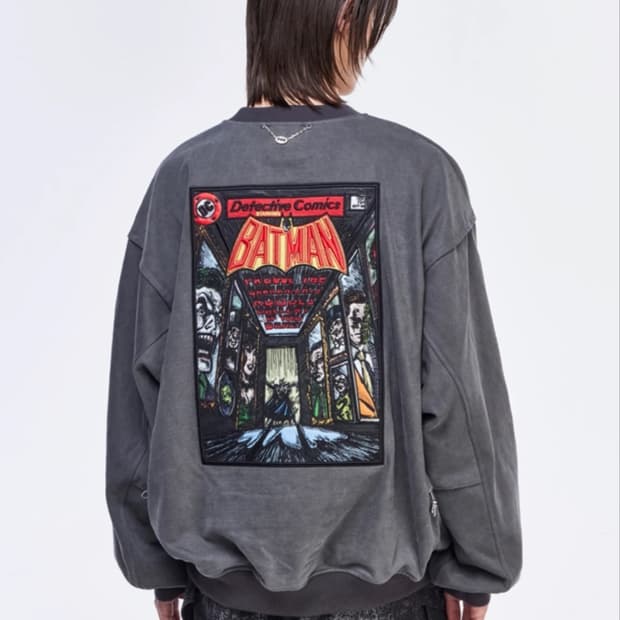 송지오 dc 베트맨 맨투맨50사이즈 판매합니다.