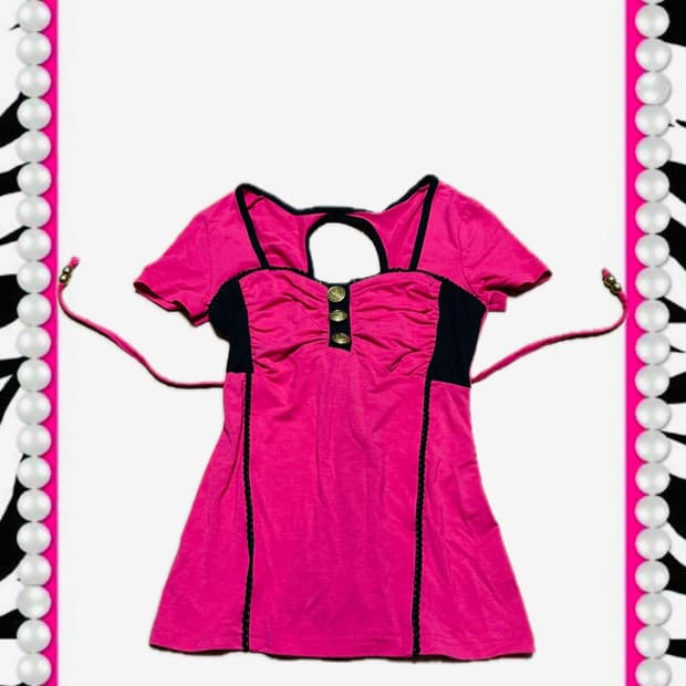 Shop502 빈티지 오네갸루 반팔 