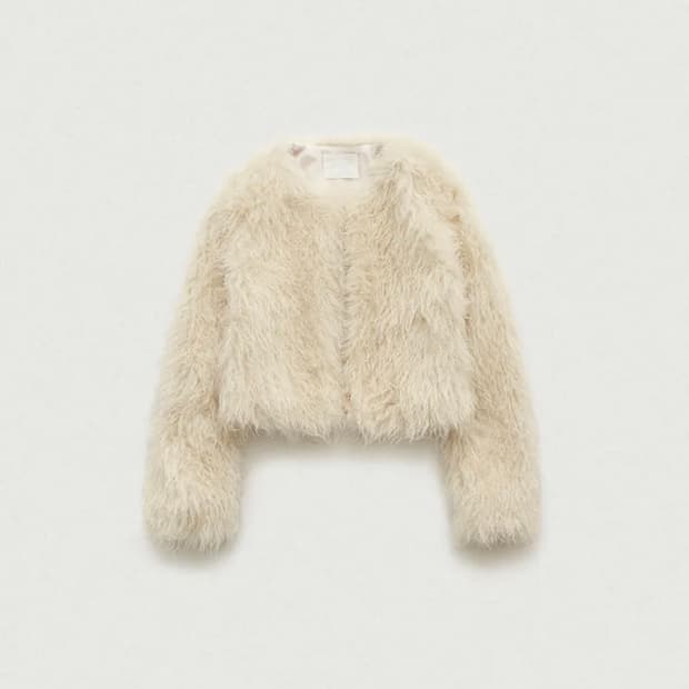 더바넷 Rotte Hairy Fur Jacket