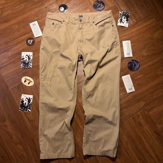POLO RALPH LAUREN 폴로 랄프로렌 5 포켓 피치드 치노