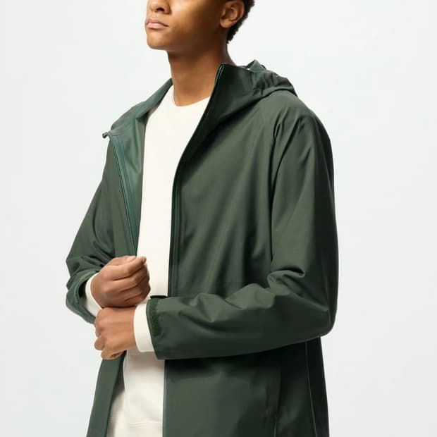 유니클로 BLOCKTECH파카 - s