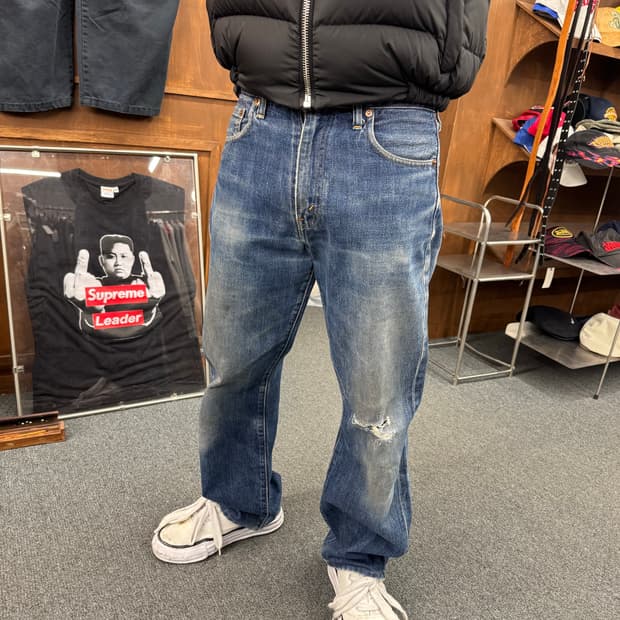 30)리바이스 빈티지 504z 빅E 셀비지 데님팬츠