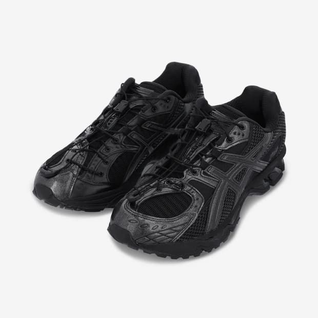 [275]아식스x언어펙티드 젤 님버스 10.1 블랙:블랙