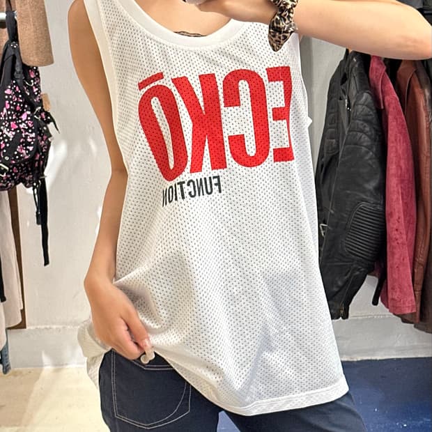 ecko 에코 올드스쿨 매쉬 슬리브리스