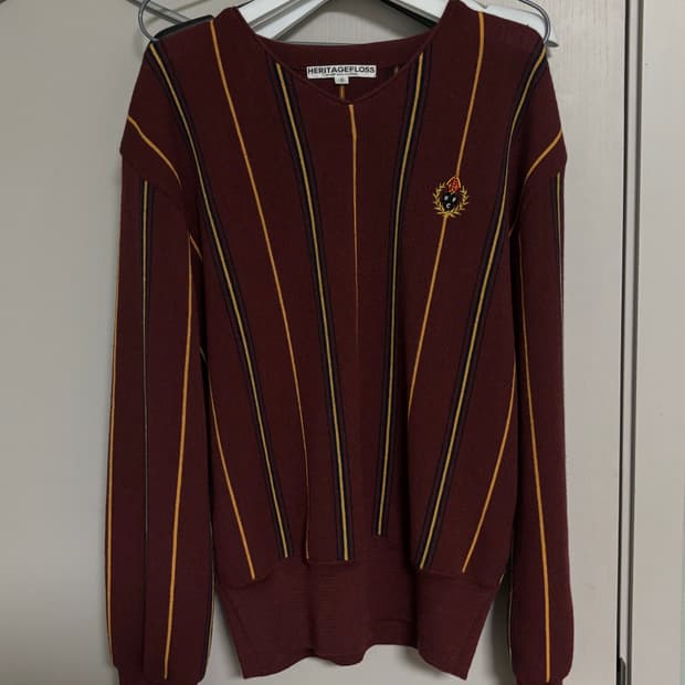 헤리티지플로스 스트라이프 스웨터