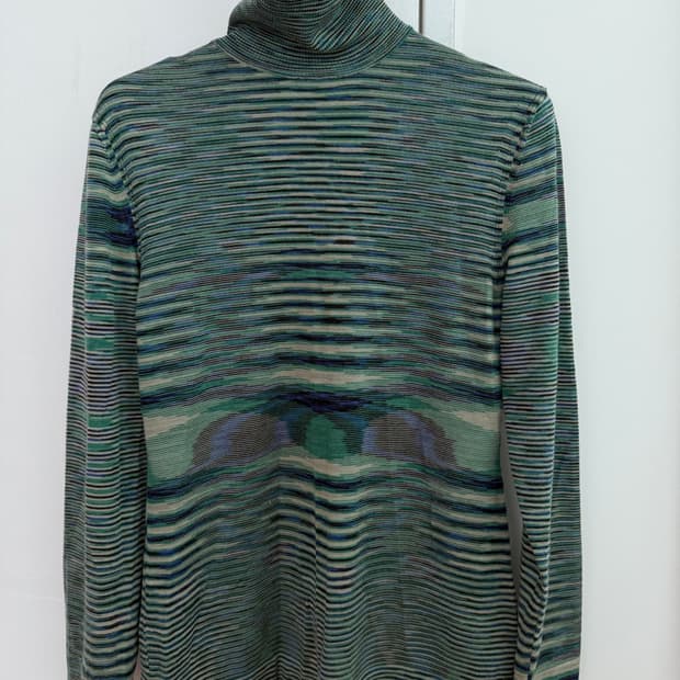 Missoni 클래식라인 터틀넥 니트