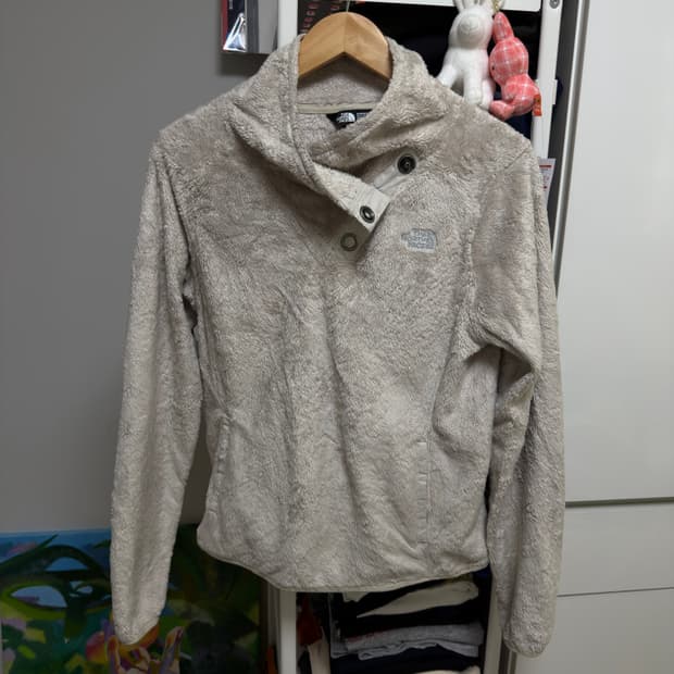 노스페이스 플리스 반집업