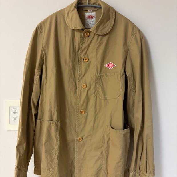 단톤 라운드칼라 워크자켓