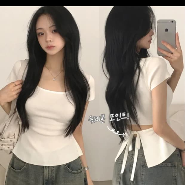 여름 블라우스?