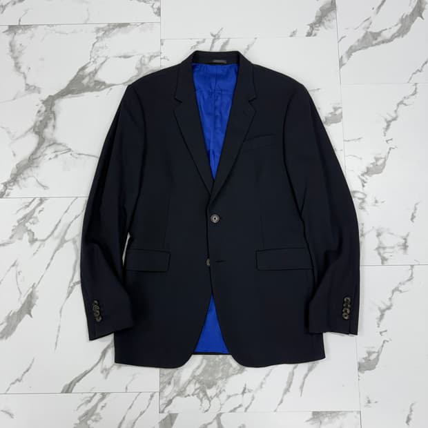 폴스미스 네이비 투버튼 블레이져