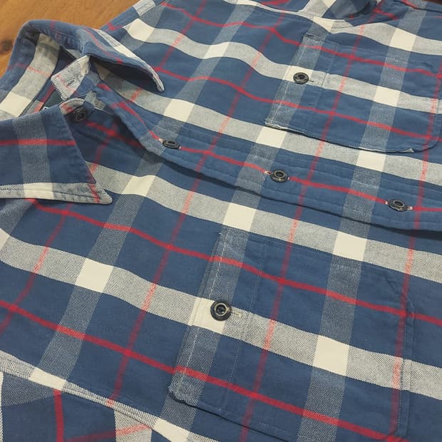 폴로 polo 랄프 로렌 플란넬 투포켓 셔츠 S (100사이즈 정도)