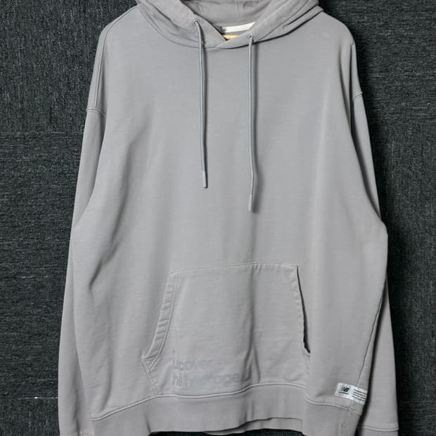 뉴발란스 Athletic 후드티 XXL 회색