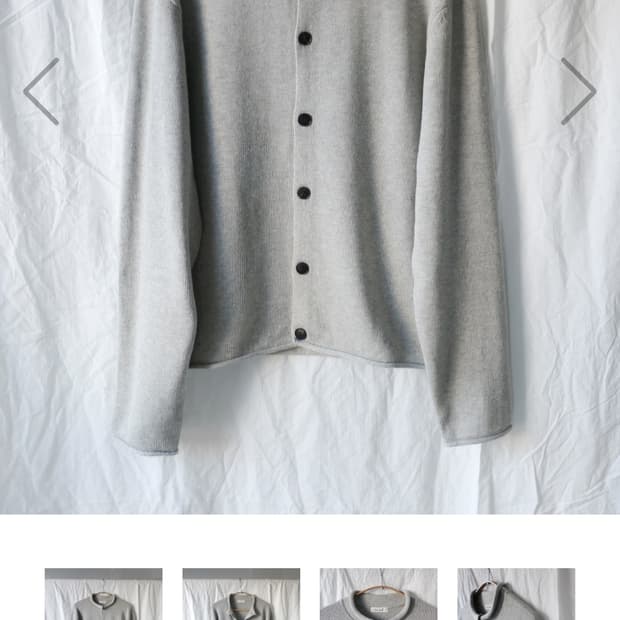 [2] seasalt 루프 햄 가디건 멜란지