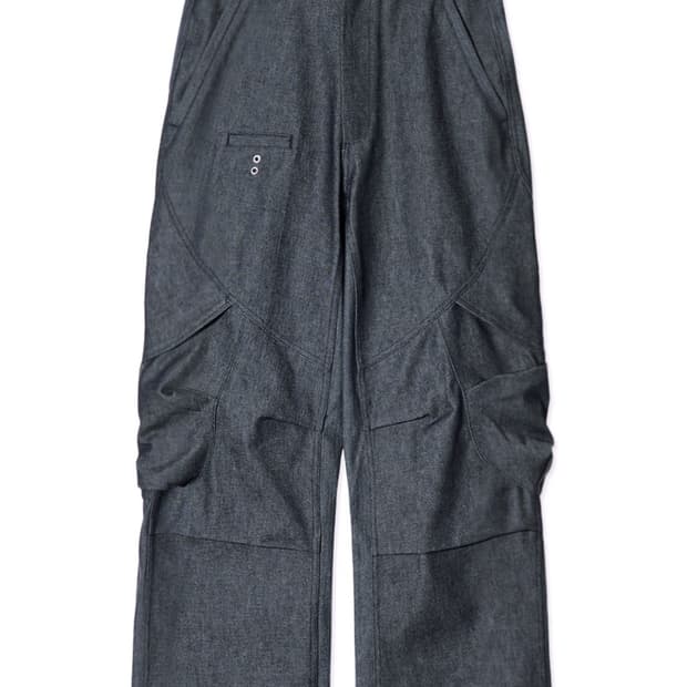 이그노타 코어 14 쉘 카고 팬츠 인디고