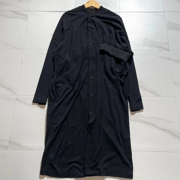 18SS 요지 야마모토 +느와르 롱 코트