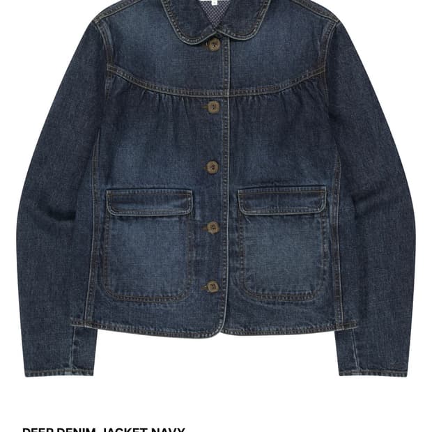 코이세이오 딥 데님 자켓 1사이즈