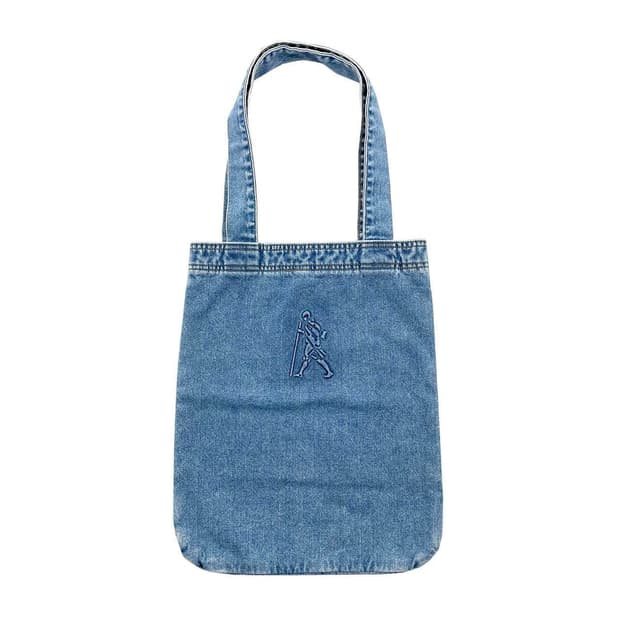 캐피탈 12oz 데님 빈티지가공 피스 토트백