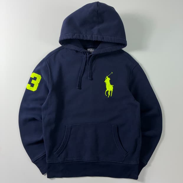 Polo 폴로 랄프로렌 네이코튼 빅포니 후드티