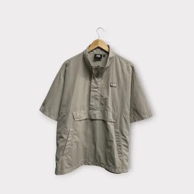 NBA 우븐 반집업 아노락 재킷 -XL